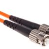 Kabel światłowodowy, średnica: 62.5/125μm, OM1 Wielomodowy, Pomarańczowy, ST / ST
