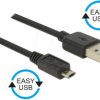 83851 Cable EASY-USB 2.0-A m.>Micro USB 2.0 m. 3m