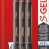 2137256 Sharpie S-Gel gel roller pen, set of 3, blue