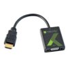 Konwerter Adapter Hdmi Na Vga D-Sub 1080P M/F Techly
