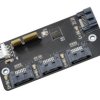 Waveshare PCIe TO 4-Ch SATA 3.0 Expander, 6Gpbs High-speed SATA Interface, Supports CM4