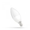 Żarówka LED E14 230V 6W świecowa 520lm DIMMABLE biała zimna