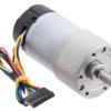 Pololu 50:1 Metal Gearmotor 37Dx70L mm 12V with 64 CPR Encoder (Helical Pinion)
