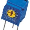Potencjometr dostrojczy 10kΩ THT 0.5W Regulacja boczna