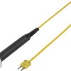 Czujnik powierzchniowy typu K VOLTCRAFT TP-302, 0 do 250 °C, Kalibracja (ISO)