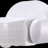 6611 Motion detector, infrared, IP65, white