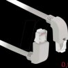 85852 Network cable RJ45 Cat.5e SF/UTP upwards / downwards angled 0.5