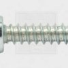 SWG 4009146163613 Śruby do tablicy rejestracyjnej 4.8 mm 19 mm Krzyżakowy PH stal cynkowany 100 szt.