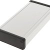 Aluminum enclosure, (L x W x H) 160 x 78 x 27 mm, natural, IP54, 1455J1602