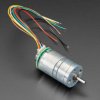 Geared DC Motor with Magnetic Encoder Outputs - 7 VDC 1:20 Ratio
