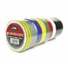 Taśma izolacyjna z PVC 0,13mm/19mm/20m mix kolorów (opakowanie 10 sztuk)