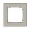MINI Ramka uniwersalna pojedyncza kwadratowa z tworzywa taupe 60MR-1