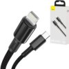 Baseus Kabel Usb 3.0 Typ-C / Lightning (Wtyk / Wtyk) Quick Charge 3.0 Cafule...