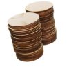 Plywood 100x3.0 mm - Round - Board for Carving and Laser Cutting