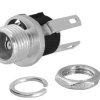 Gniazdo DC do obudowy 2,5/5,5 fi-8mm typ3 (4szt)