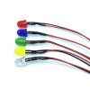 10mm Prewired LED Signal Lamp with 20cm Cable - 12-18VDC