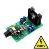 Regulator mocy 230 VAC 5-95% z softstartem - zlutowany KIT AVT 1860