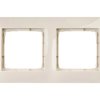 Simon 54 Premium Ramka podwójna kremowa /do karton-gips/ DRK2/41