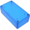 Hammond Blue ABS Enclosure 121 x 66 x 40mm 1591XXCTBU