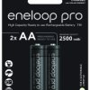 Akumulatorki R6 / AA Panasonic Eneloop PRO NEW Ni-MH 2500mAh BK-3HCDE/2BE (blister) - 2 sztuki