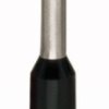 Insulated wire end ferrule, 1.5 mm², 14 mm/8 mm long, black, 216-204