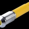 Q6P1CXXY24E Indicator LED, 24 V DC, 6 mm, FASTON, yellow/BrC