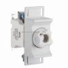 D02 gniazdo 1x E18 63A 400V TH35 Ideal 23344