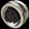 19530 Panel-mounted coupler, front mounting, PCB, IP40, 4-pin