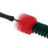 Szczotka do szorowania, dł. włosia: 40mm, Twardy, Czarny, Poliester, zastosowanie: Zewnętrzne elementy samochodów,