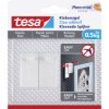tesa 77772-00000-00 Self-adhesive Nail white pack of 2 no drilling reusable
