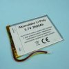 2600mAh 3,7V Li-PO 3-PIN 94x70x3,5mm