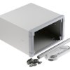 Obudowa urządzeń elektronicznych METCASE Unimet Aluminium, Szary wysokość zew: 150 mm 250 mm 260 mm IP40