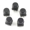 Tact Switch 12x12mm z nasadką - grzybek czarny - 5szt