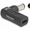 Delock USB 2.0 adapter [1x złącze męskie okrągłe DC - 1x złącze żeńskie USB-C] 60005