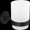 40566-00000-00 tesa Moon black toothbrush holder