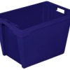 BRB Lagertechnik 1658192 Pojemnik obrotowy do sztaplowania nadaje się na żywność (D x S x W) 600 x 400 x 350 mm niebiesk