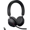 Jabra 26599-999-989 Evolve2 65 On-ear headset Bluetooth Black Stereo