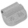 Sealey WWSH10 Wheel Weight 10g Hammer-On Zinc for Steel Wheels Pack of 100