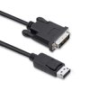 Qoltec Kabel DisplayPort DVI (24+1) męski 1.8m