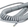 Kabel zasilający 3 Core Poliuretan PUR Sheath Szary 6.7mm od , 500 V