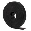 Taśma rzepowa, dwustronna, 20mm, 25m, czarna