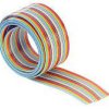 Ribbon cable, 6 pole, pitch 1.27 mm, 0.09 mm², AWG 28, different, 09180067005