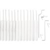 Twenty Piece Lock Pick Set With Metal Handles - MPXS-20