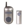 Dzwonek Bezprzewodowy Zestaw Bulik Hermetyczny 230V Zasięg 100M Srebrny...
