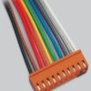 Connection cable, 250 mm, socket header straight to open end, 0.081 mm², AWG 28-22, 072506/O