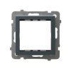 SONATA Adapter podtynkowy systemu OSPEL 45 do serii Sonata szary grafit AP45-1R/m/73