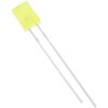 HuiYuan 2534Y1D-KHC-E LED wired Yellow Rectangular 2x5mm 750mcd 120° 20mA