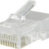 Wtyk modularny RJ45 8P8C kat.6 nieekranowany UTP drut NEKU /woreczek 100szt./