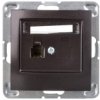 Impresja Gniazdo Telefoniczne Pojedyncze Rj11 Antracyt Gpt-1Y/M/50
