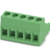 Wtykowy blok zaciskowy 5 -pinowe raster 5mm Wciskane Żeński Phoenix Contact